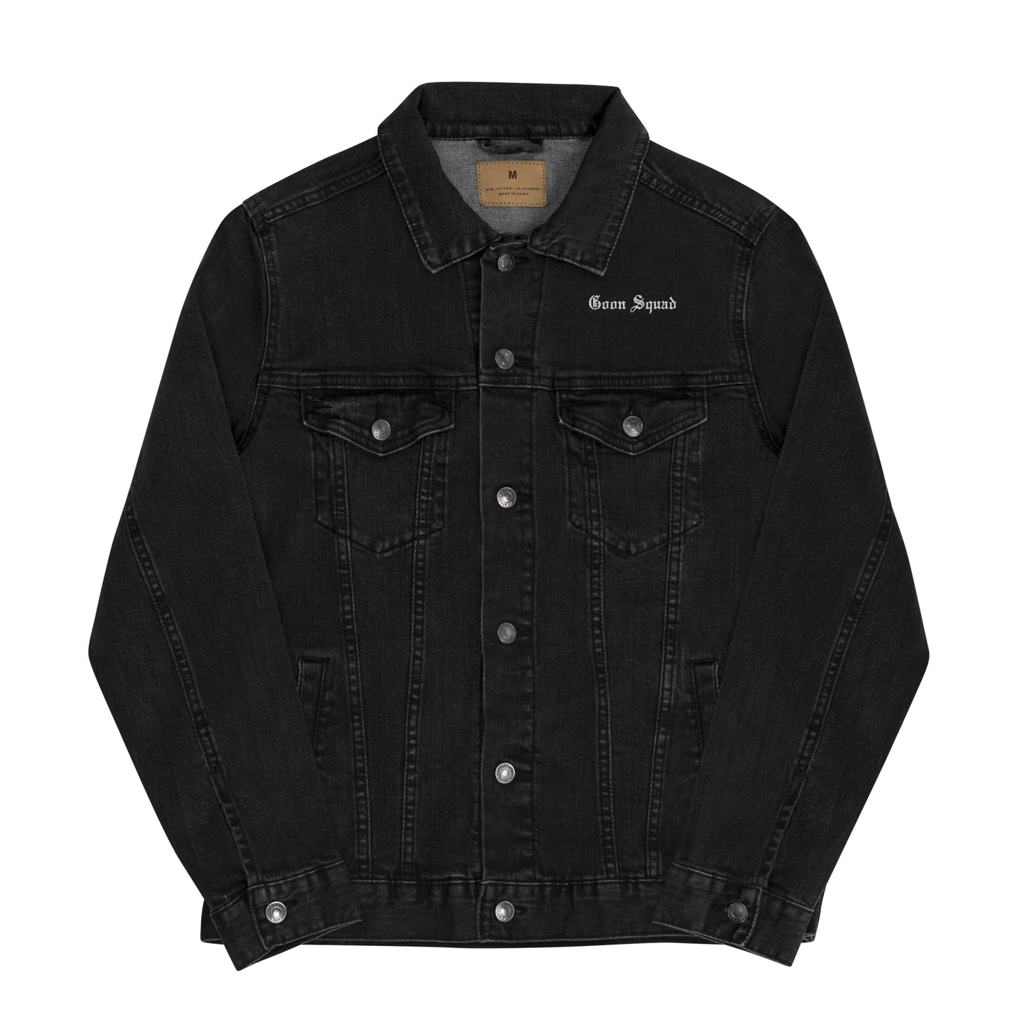 GOON SQUAD Unisex denim jacket!